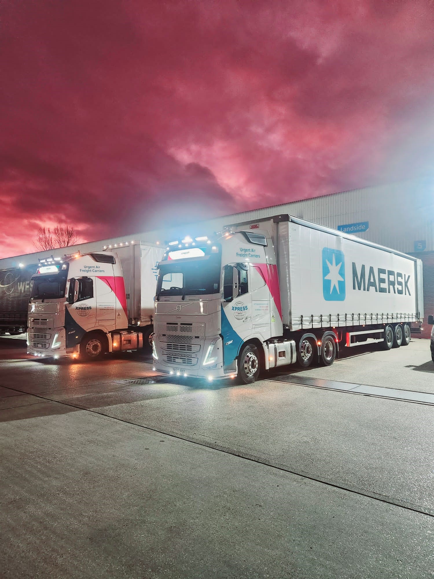 Xpress fleet operating through the night
